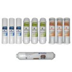 Pera Water Tüm Açık Kasa Su Arıtma Cihazlarına Uygun Ön Filtre Seti 9 Adet + Tatlandırıcı Filtre
