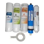 Pera Water Açık Kasa Su Arıtma Cihazlarına Uygun Global Water Solutions 75 Gpd Mebranlı 5'li Filtre Seti Açma Anahtarı Hediyeli