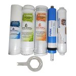 Pera Water Açık Kasa Su Arıtma Cihazlarına Uygun Pallas 80 Gpd Mebranlı 5'li Filtre Seti Açma Anahtarı Hediyeli