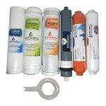 Pera Water Açık Kasa Su Arıtma Cihazlarına Uygun Platinium 80 Gpd Mebranlı 6'li Mineral Filtre Seti Açma Anahtarı Hediyeli Mineral Filtre