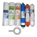 Pera Water Açık Kasa Su Arıtma Cihazlarına Uygun Vontron 75 Gpd Mebranlı 6'li Mineral Filtre Seti Açma Anahtarı Hediyeli Mineral Filtre