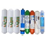 Purefer Kapalı Kasa Su Arıtma Cihazlarına Uyumlu Global Water Mebranlı Alkali + Mineral+ Detox 8'li Set