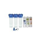 Pera Water 10 İnç Şebeke Girişi 3 Lü Arıtma Sistemi
