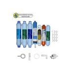 Fluxtek Kapalı Kasa Su arıtma cihazlarına uygun Uluslar arası Sertifikalı 7 Lı  Pera Water mineral Pallas mebranlı set