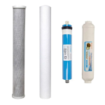 Pera Water Su Arıtma Cihazı 20 İnç Blok Karbon,5 Micron Sediment, Vontron 75 Gpd Mebran Ve Tatlandırıcı Filtre