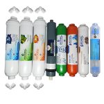 Pera Water Kapalı Kasa Su Arıtma Cihazlarına Uygun Platinium Mebranlı 8'li Alkali + Mineral + Detox Filtre Seti