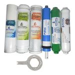 Pera Water Açık Kasa Su Arıtma Cihazlarına Uygun Pallas 80 Gpd Mebranlı 6'li Alkali Filtre Seti Açma Anahtarı Hediyeli Alkali Filtre