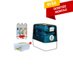 Pera Water Delüxe 7 Aşamalı Alkali + Mineral Kapalı Kasa Su Arıtma Cihazı POMPALI