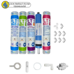 Pemax  Water Solutions Kapalı Kasa Su Arıtma Cihazlarına uygun Sertifikalı 5 li Pallas mebranlı 12 inç tatlandırıcılı  set ve ekipmanları