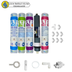 Pemax  Water Solutions Kapalı Kasa Su Arıtma Cihazlarına uygun Sertifikalı 5 li Platinium mebranlı 12 inç tatlandırıcılı set ve ekipmanları