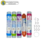 Pemax  Water Solutions Kapalı Kasa Su Arıtma Cihazlarına uygun Sertifikalı 5 li mebransız 12 inç tatlandırıcılı + mineral set ekipmanları