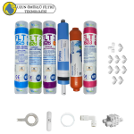 Pemax  Water Solutions Kapalı Kasa Su Arıtma Cihazlarına uygun Sertifikalı 6 lı Pallas mebranlı 12 inç tatlandırıcılı +  mineral set ve ekipmanları