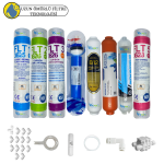 Pemax  Water Solutions Kapalı Kasa Su Arıtma Cihazlarına uygun Sertifikalı 8 Lİ Orijinal Filmtec mebranlı 12 inç tatlandırıcılı+ B12 Alkali+mineral+detox set ekipmanları