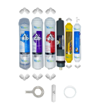Pemax  Water Solutions Kapalı Kasa Su Arıtma Cihazlarına uygun STD  6 li Platinium mebranlı Mineral+tatlandırıcılı set ve ekipmanları