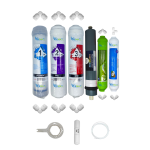 Pemax  Water Solutions Kapalı Kasa Su Arıtma Cihazlarına uygun STD  6 li Platinium mebranlı Alkali+tatlandırıcılı set ve ekipmanları