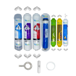 Pemax  Water Solutions Kapalı Kasa Su Arıtma Cihazlarına uygun STD  7 li Reverse Osmosis mebranlı Alkali+mineral+tatlandırıcılı set ve ekipmanları