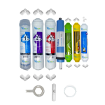 Pemax  Water Solutions Kapalı Kasa Su Arıtma Cihazlarına uygun STD  7 li Pallas mebranlı Alkali+mineral+tatlandırıcılı set ve ekipmanları