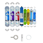 Pemax  Water Solutions Kapalı Kasa Su Arıtma Cihazlarına uygun STD  8 li Vontron mebranlı Alkali+mineral+detox+tatlandırıcılı set ve ekipmanları