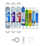 Pemax  Water Solutions Kapalı Kasa Su Arıtma Cihazlarına uygun STD  8 li Pallas mebranlı Alkali+mineral+detox+tatlandırıcılı set ve ekipmanları