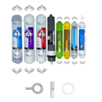 Pemax  Water Solutions Kapalı Kasa Su Arıtma Cihazlarına uygun STD  8 li Platinium mebranlı Alkali+mineral+detox+tatlandırıcılı set ve ekipmanları