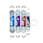 Pemax  Water Solutions Kapalı Kasa Su Arıtma Cihazlarına uygun STD  4 lü gümüş iyonlu tatlandırıcılı set