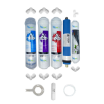 Pemax  Water Solutions Kapalı Kasa Su Arıtma Cihazlarına uygun STD  5 li Vontron mebranlı  gümüş iyonlu tatlandırıcılı set ve ekipmanları