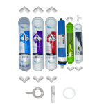 Pemax  Water Solutions Kapalı Kasa Su Arıtma Cihazlarına uygun STD  6 li Vontron mebranlı alkali+gümüş iyonlu tatlandırıcı set ve ekipmanları