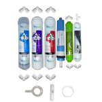 Pemax  Water Solutions Kapalı Kasa Su Arıtma Cihazlarına uygun STD  6 li Pallas mebranlı alkali+gümüş iyonlu tatlandırıcı set ve ekipmanları