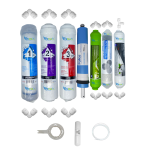 Pemax  Water Solutions Kapalı Kasa Su Arıtma Cihazlarına uygun STD  7 li Pallas mebranlı Alkali+şeffaf mineral+gümüş iyonlu tatlandırıcı set ve ekipmanları