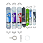 Pemax  Water Solutions Kapalı Kasa Su Arıtma Cihazlarına uygun STD  7 li Platinium mebranlı Alkali+şeffaf mineral+gümüş iyonlu tatlandırıcı set ve ekipmanları