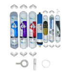 Pemax  Water Solutions Kapalı Kasa Su Arıtma Cihazlarına uygun STD  7 li Vontron mebranlı B12 Alkali+şeffaf mineral+gümüş iyonlu tatlandırıcı set ve ekipmanları