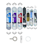 Pemax  Water Solutions Kapalı Kasa Su Arıtma Cihazlarına uygun STD  7 li Platinium mebranlı B12 Alkali+şeffaf mineral+gümüş iyonlu tatlandırıcı set ve ekipmanları