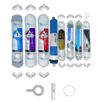 Pemax  Water Solutions Kapalı Kasa Su Arıtma Cihazlarına uygun STD  8 li Vontron mebranlı B12 Alkali+şeffaf mineral+detox+gümüş iyonlu tatlandırıcı set ve ekipmanları
