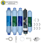 Fluxtek Kapalı Kasa Su arıtma cihazlarına uygun Uluslar arası Sertifikalı 5 li Platinium mebranlı set