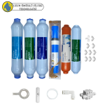 Fluxtek Kapalı Kasa Su arıtma cihazlarına uygun Uluslar arası Sertifikalı 6 Lı Pera Water mineral Vontron Helixfil teknoloji mebranlı set