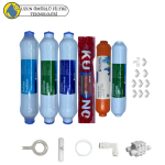Fluxtek Kapalı Kasa Su arıtma cihazlarına uygun Uluslar arası Sertifikalı 6 Lı Pera Water mineral Orijinal Lg Kuno mebranlı set