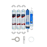 Pemax  Water Solutions Kapalı Kasa Su Arıtma Cihazlarına uygun Ecomax   5 li Pallas mebranlı  Mineralli tatlandırıcılı set ve ekipmanları