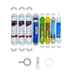 Pemax  Water Solutions Kapalı Kasa Su Arıtma Cihazlarına uygun Ecomax   8 li Reverse Osmosis mebranlı Alkali+mineral+detox+tatlandırıcılı set ve ekipmanları