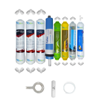 Pemax  Water Solutions Kapalı Kasa Su Arıtma Cihazlarına uygun Ecomax   8 li Pallas mebranlı Alkali+mineral+detox+tatlandırıcılı set ve ekipmanları