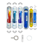 Pemax  Water Solutions Kapalı Kasa Su Arıtma Cihazlarına uygun STDMAX  6 li Reverse Osmosis mebranlı Mineral+tatlandırıcılı set ve ekipmanları