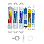 Pemax  Water Solutions Kapalı Kasa Su Arıtma Cihazlarına uygun STDMAX  6 li Vontron mebranlı Mineral+tatlandırıcılı set ve ekipmanları