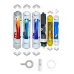 Pemax  Water Solutions Kapalı Kasa Su Arıtma Cihazlarına uygun STDMAX  6 li Platinium mebranlı Mineral+tatlandırıcılı set ve ekipmanları