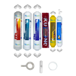 Pemax  Water Solutions Kapalı Kasa Su Arıtma Cihazlarına uygun STDMAX  6 li Orijinal LG Kuno mebranlı Mineral+tatlandırıcılı set ve ekipmanları