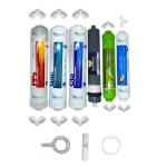 Pemax  Water Solutions Kapalı Kasa Su Arıtma Cihazlarına uygun STDMAX  6 li Platinium mebranlı Alkali+tatlandırıcılı set ve ekipmanları