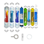 Pemax  Water Solutions Kapalı Kasa Su Arıtma Cihazlarına uygun STDMAX  8 li Vontron mebranlı Alkali+mineral+detox+tatlandırıcılı set ve ekipmanları