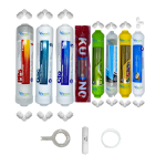 Pemax  Water Solutions Kapalı Kasa Su Arıtma Cihazlarına uygun STDMAX  8 li Orijinal LG Kuno mebranlı Alkali+mineral+detox+tatlandırıcılı set ve ekipmanları