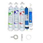 Pemax  Water Solutions Kapalı Kasa Su Arıtma Cihazlarına uygun HFT  5 li Vontron mebranlı  Mineralli tatlandırıcılı set ve ekipmanları