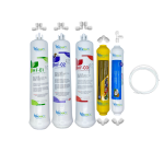 Pemax  Water Solutions Kapalı Kasa Su Arıtma Cihazlarına uygun HFT  5 li mebransız  Mineral+tatlandırıcılı set ve ekipmanları
