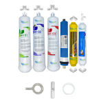 Pemax  Water Solutions Kapalı Kasa Su Arıtma Cihazlarına uygun HFT  6 li Vontron mebranlı Mineral+tatlandırıcılı set ve ekipmanları