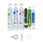 Pemax  Water Solutions Kapalı Kasa Su Arıtma Cihazlarına uygun HFT  6 li Platinium mebranlı Alkali+tatlandırıcılı set ve ekipmanları